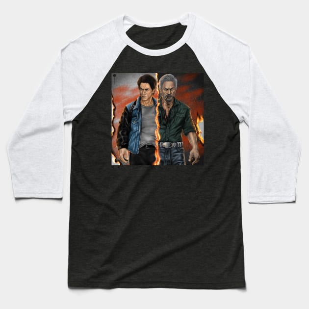 Jawan (Textless Version) Baseball T-Shirt by shivamdasart